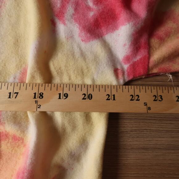 NWT Tie Dye Sweater Cardigan Crew Neck Cropped Size XL Candycore Holiday Gifts - Picture 13 of 15